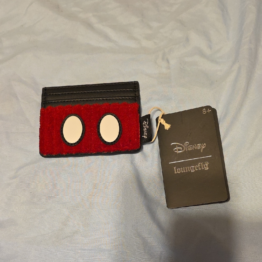 Disney Mickey Mouse Loungefly Black Card Holder